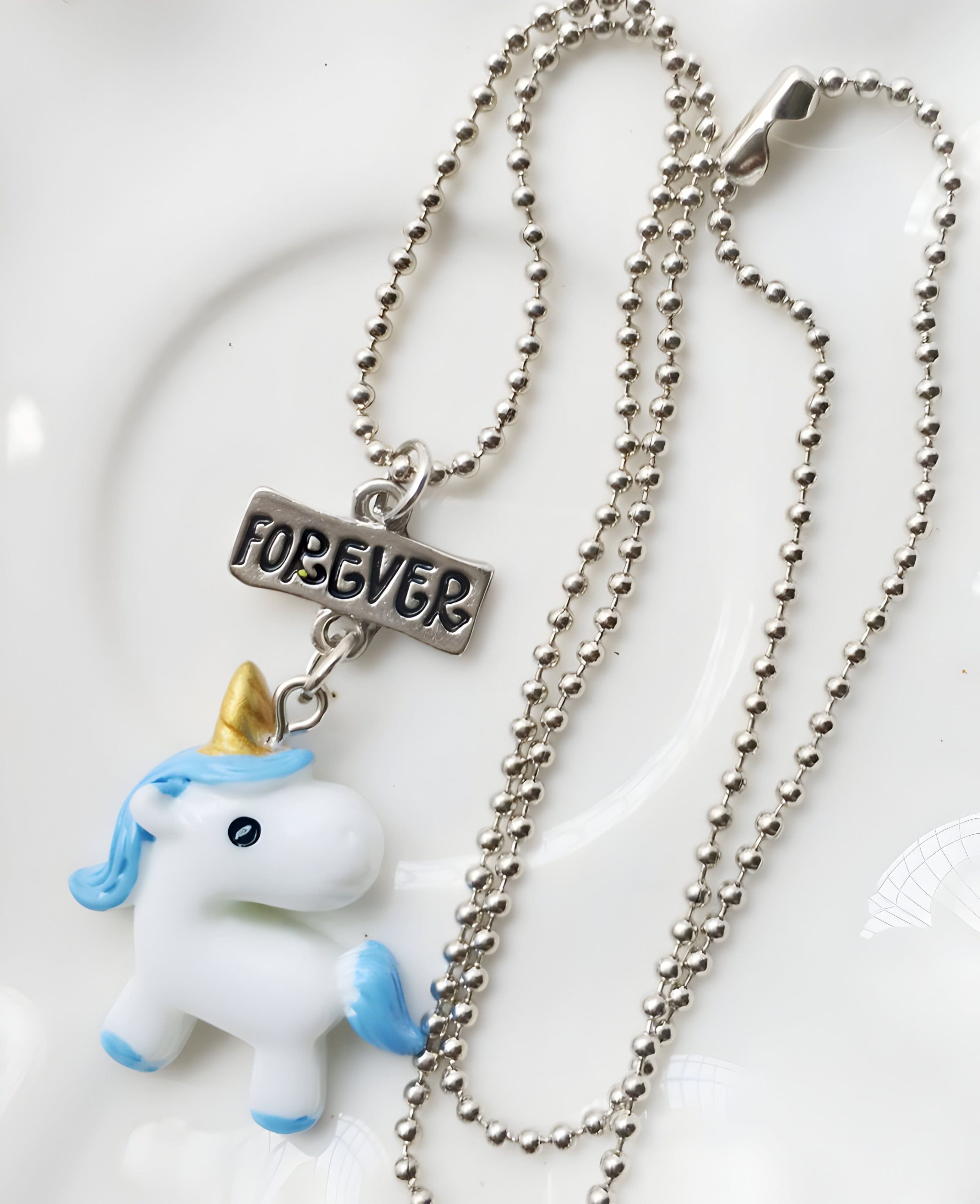 Idée cadeau Licorne - Collier trio amitié éternelle – Image 5