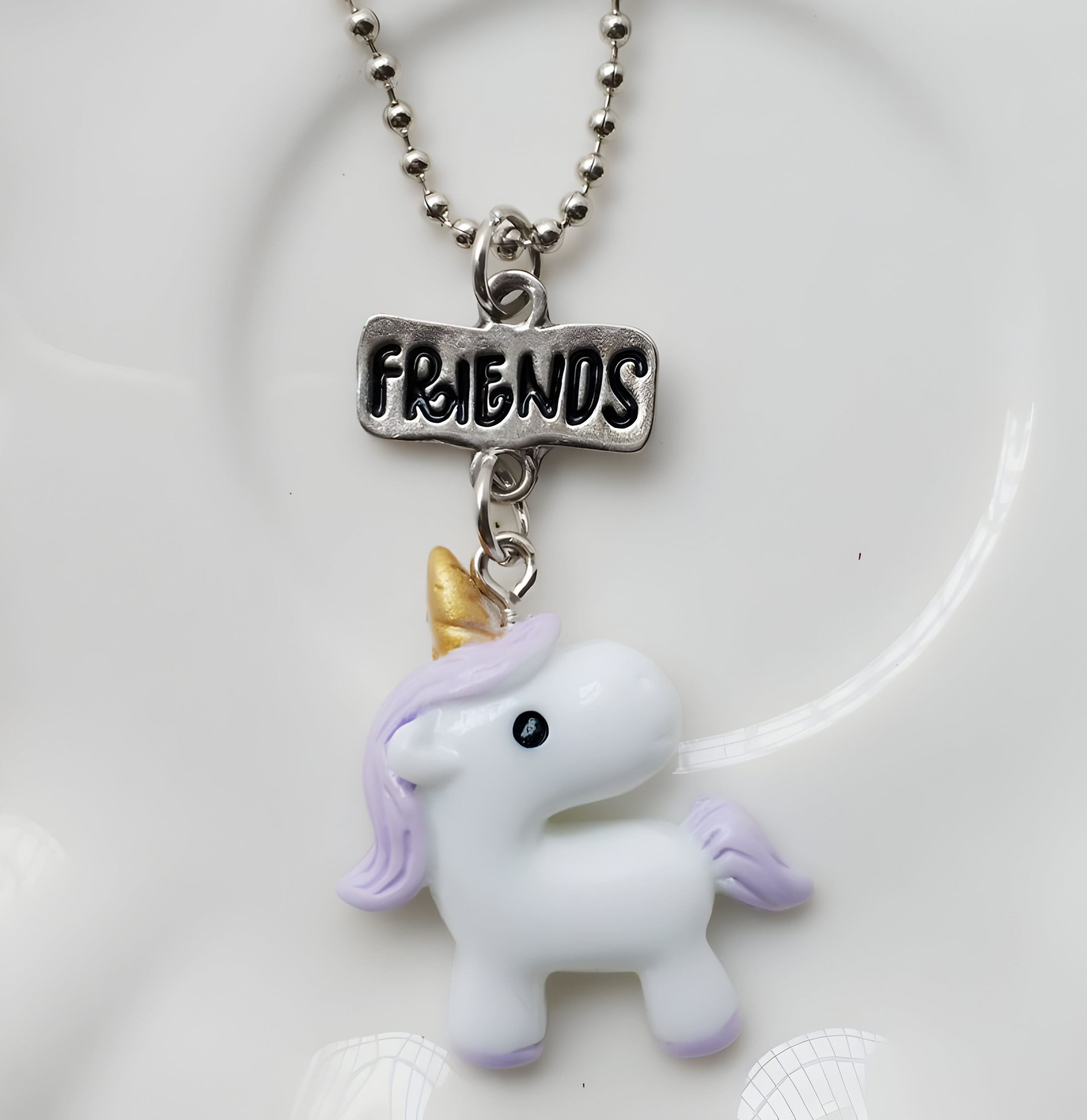 Idée cadeau Licorne - Collier trio amitié éternelle – Image 9