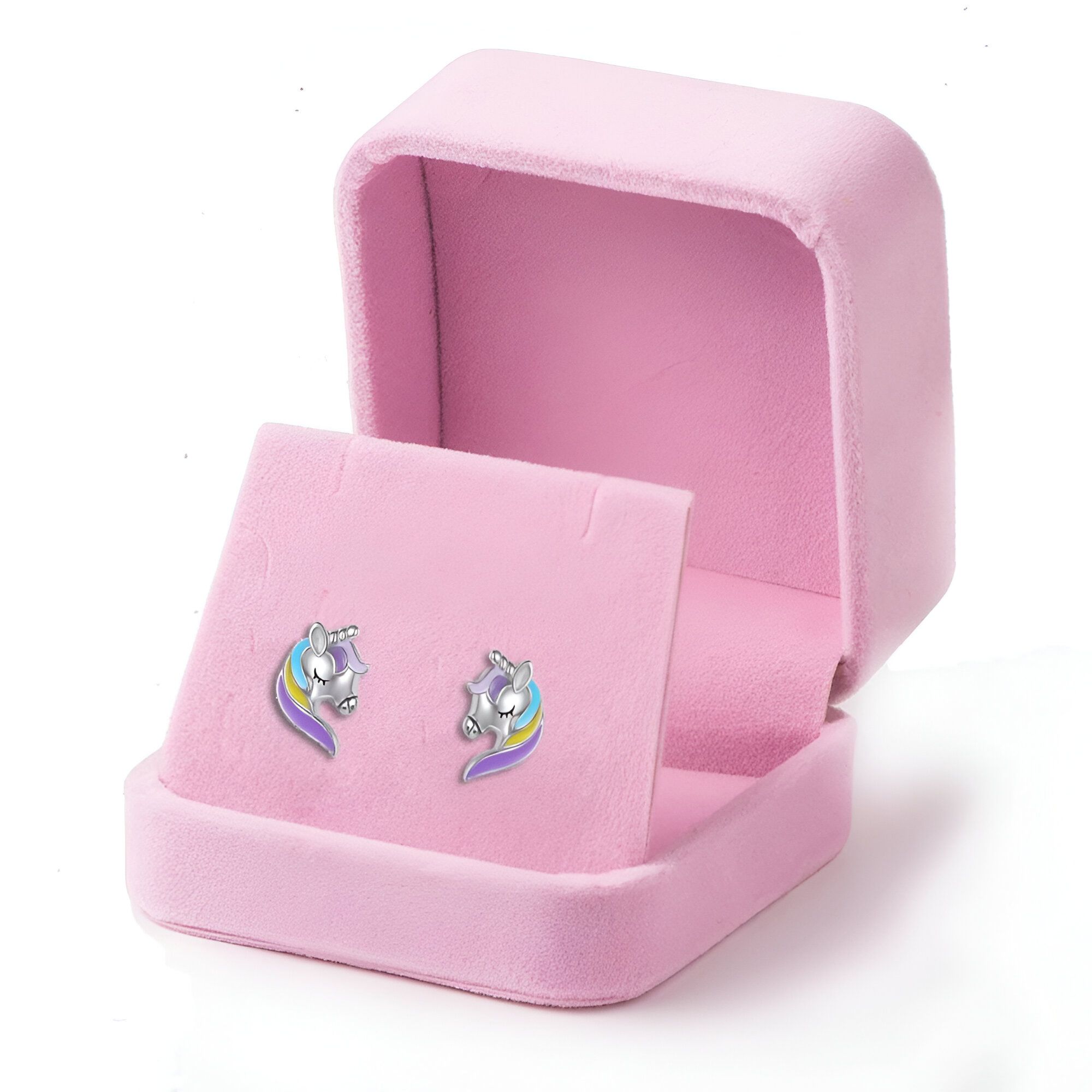 Idée cadeau Licorne - Boucles d'oreilles de licorne endormie – Image 2