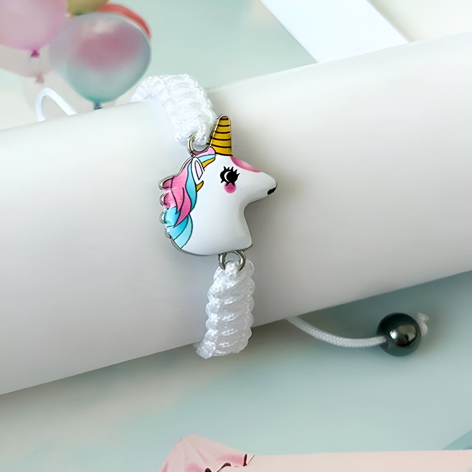 Idée cadeau Licorne - Bracelet corde unicorne – Image 7