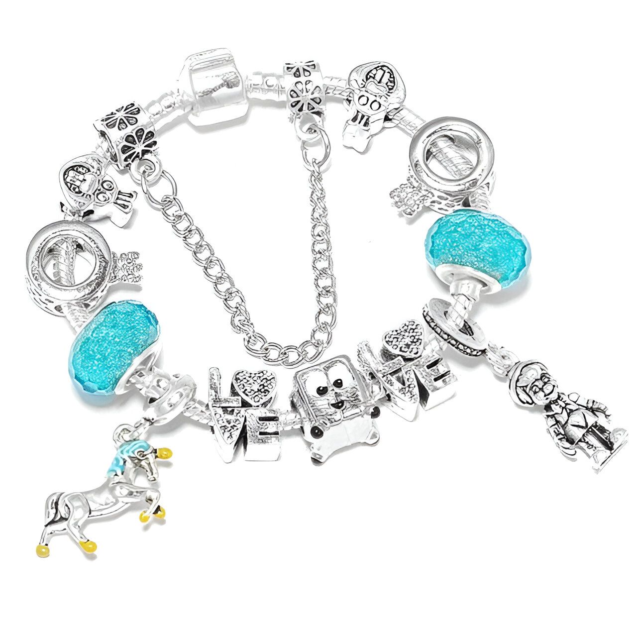 Idée cadeau Licorne bracelet charms – Image 4