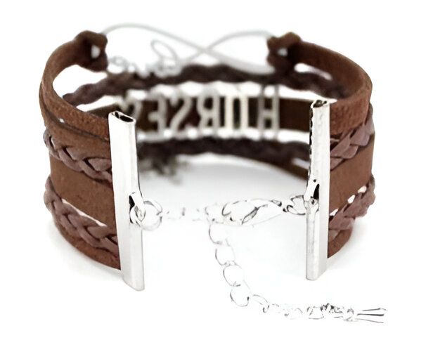 Idée cadeau Licorne bracelet en cuir – Image 11