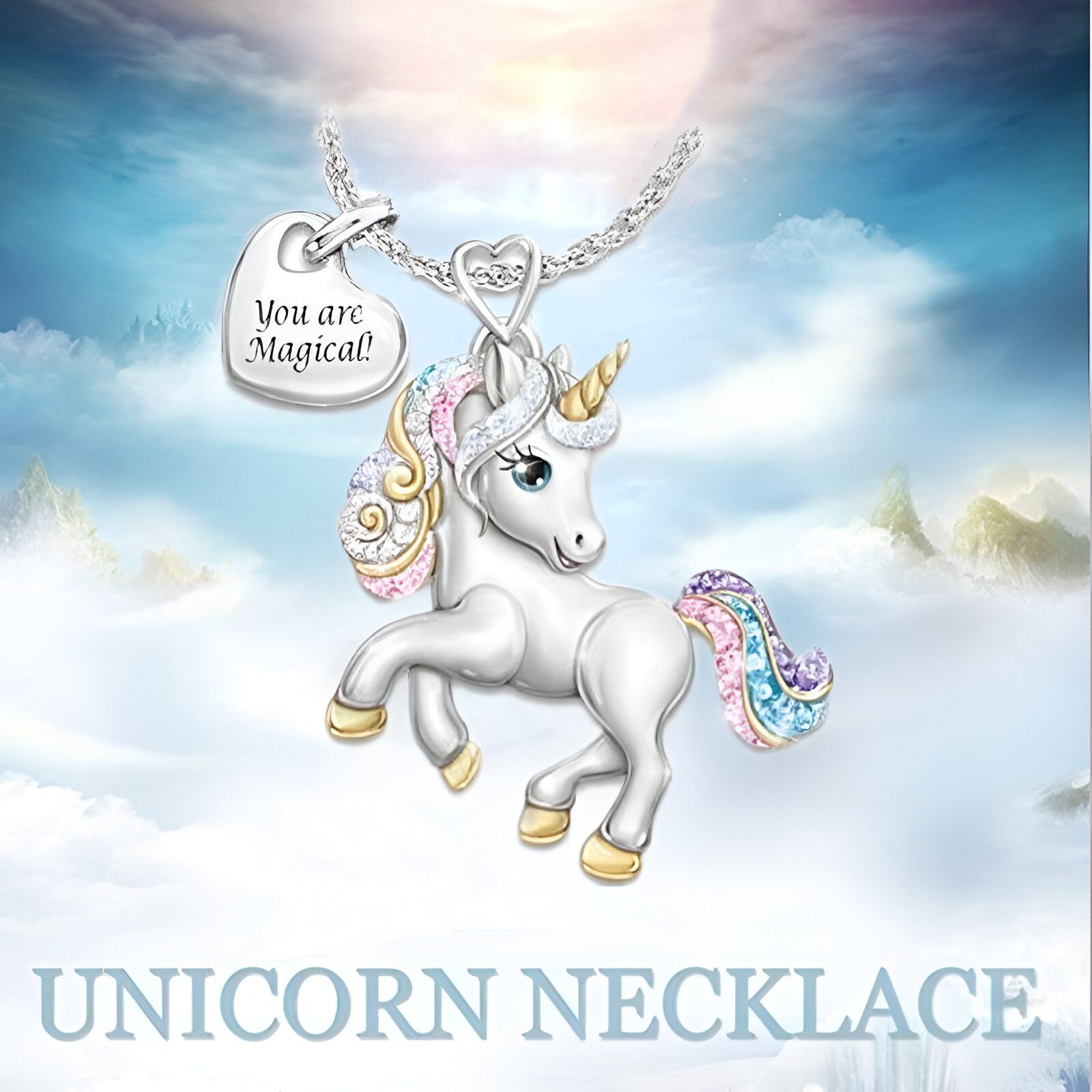 Idée cadeau Licorne - Collier élégant – Image 2