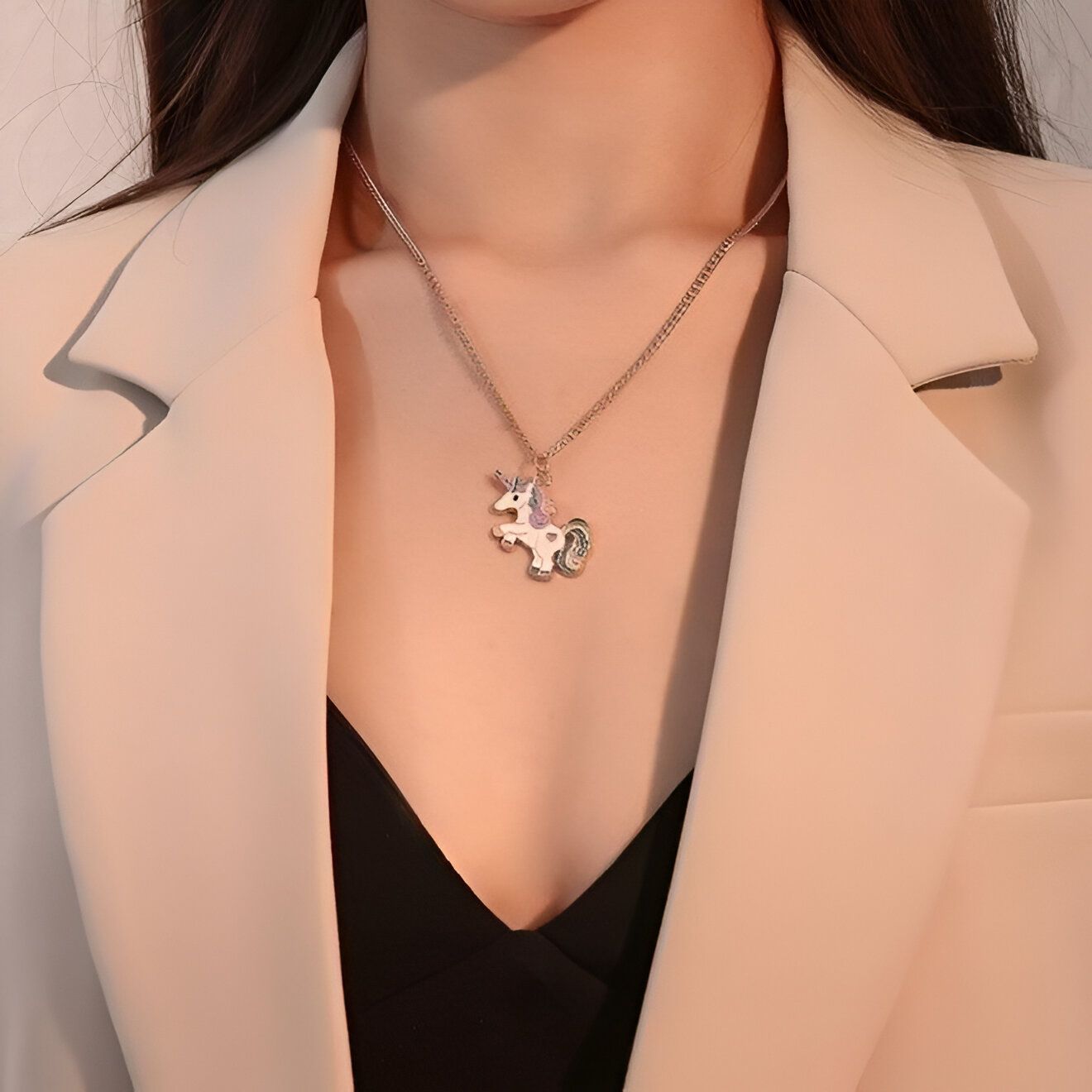 Idée cadeau Licorne - Collier design – Image 4