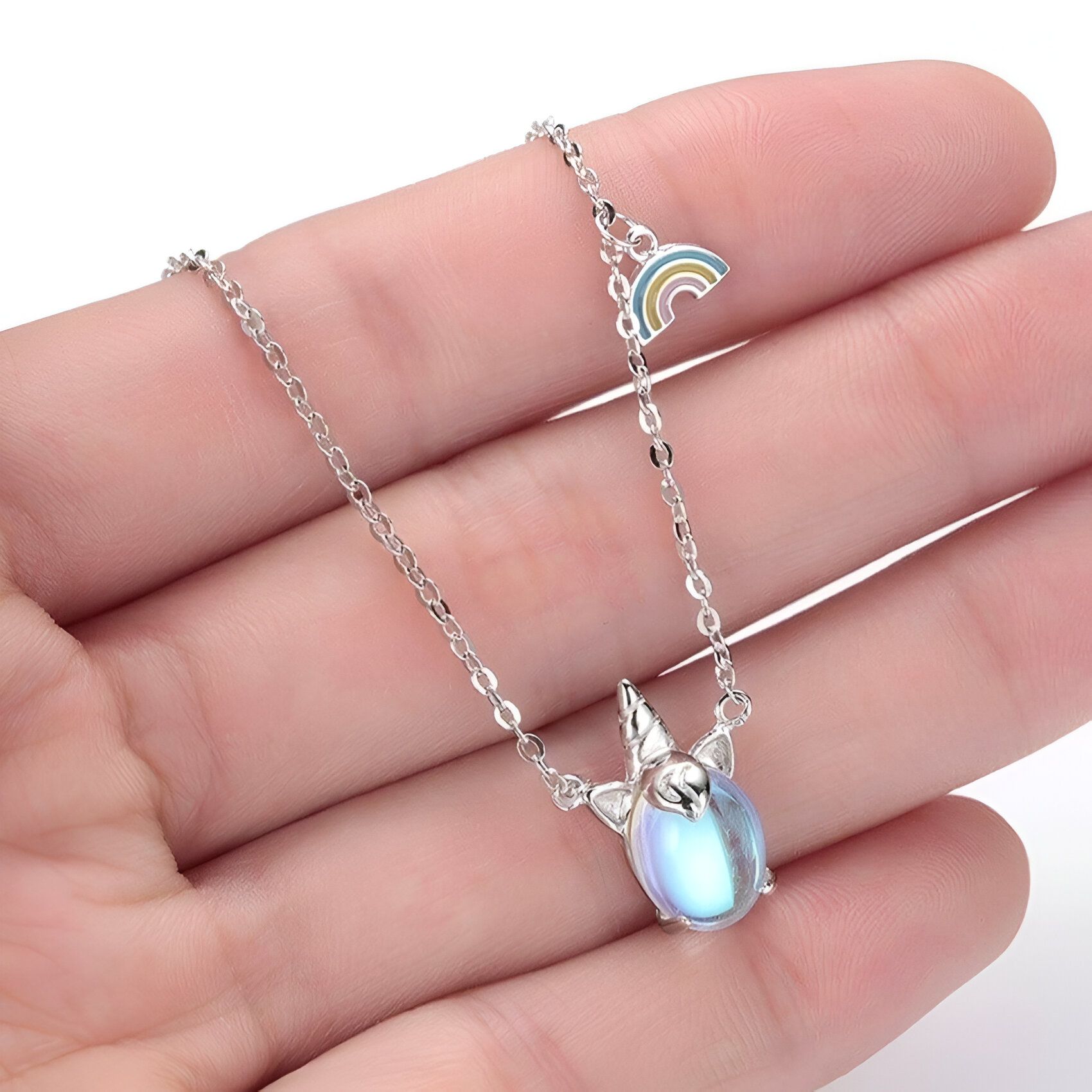 Idée cadeau Licorne collier élégant pour fille – Image 3
