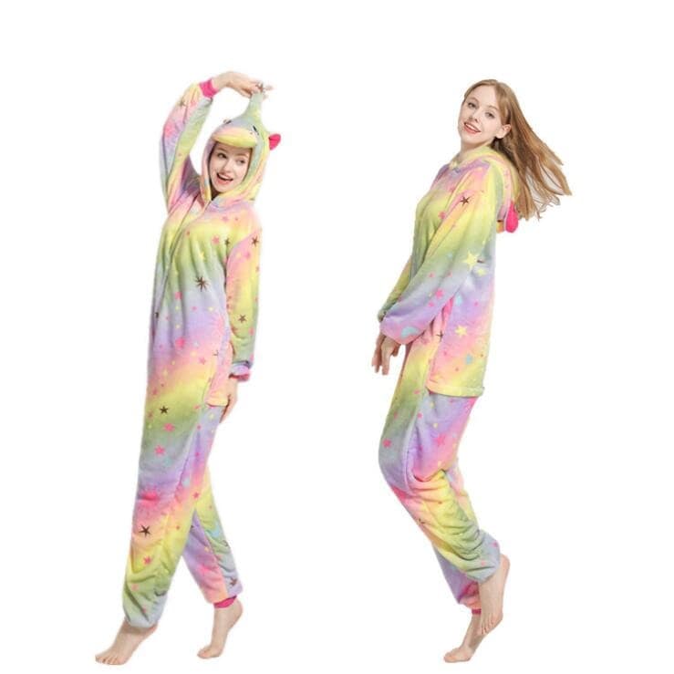 Pyjamas licorne combinaison femme