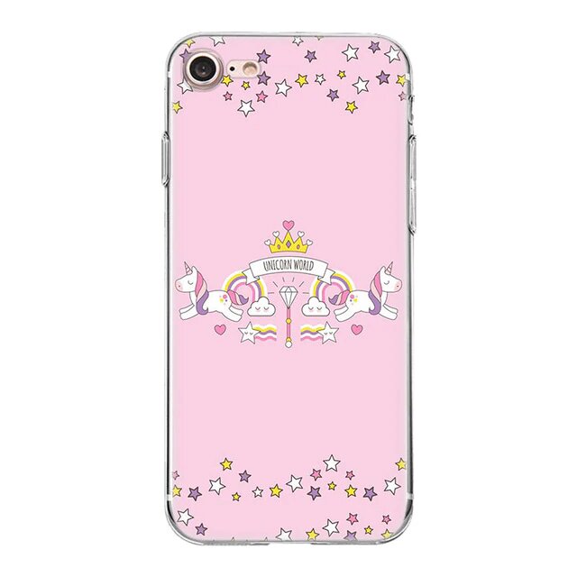 Coques de téléphone Licorne monde enchanté