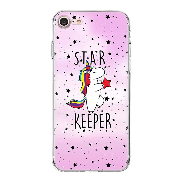 Coques de téléphone Licorne rose pour iPhone