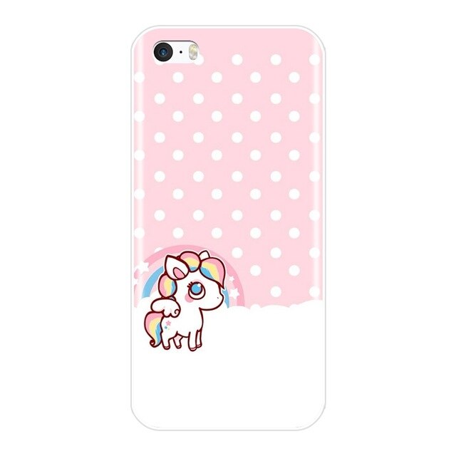 Coques de téléphone Licorne pour iPhone - Motif jeune licorne