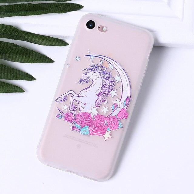 Coques de téléphone Licorne - Lune enchantée