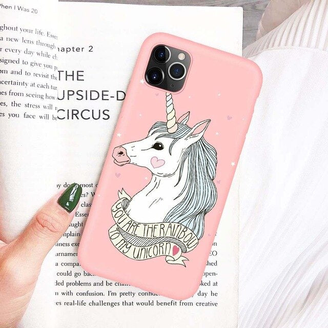 Coques de téléphone Licorne - étoilée pour iPhone