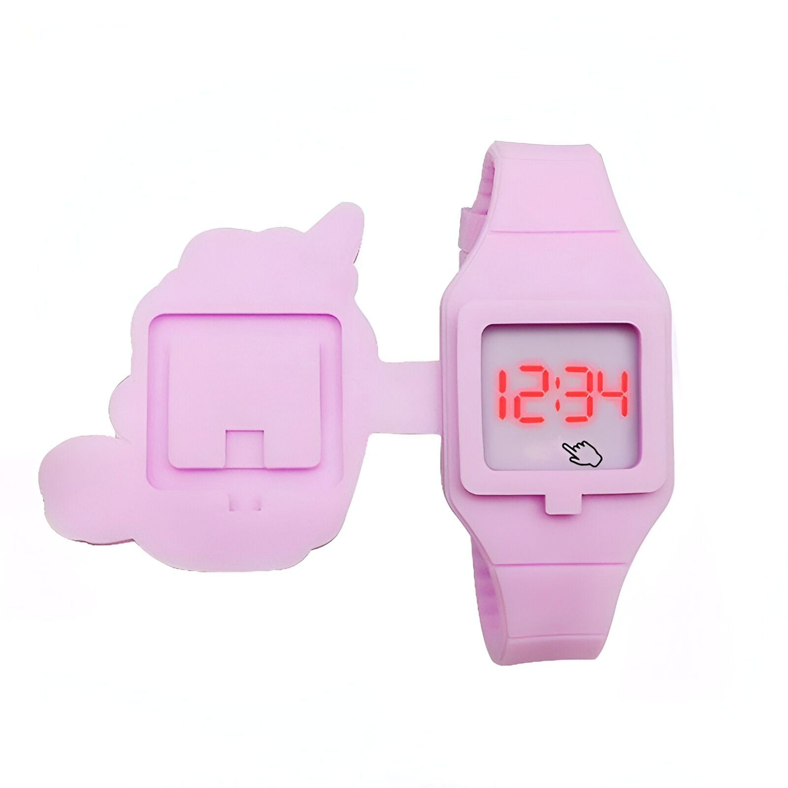 Idée cadeau Licorne - montre numérique rouge – Image 3